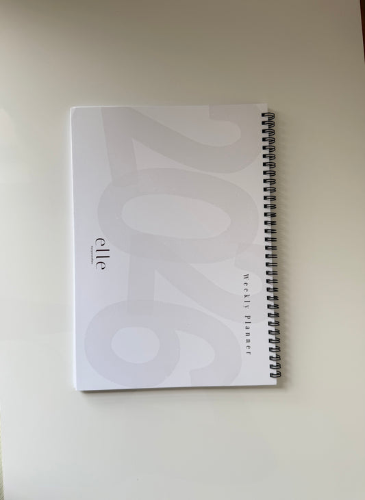 2026 A4 Weekly Planner